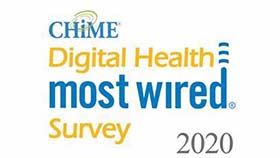 chime digital health most wired award 2020