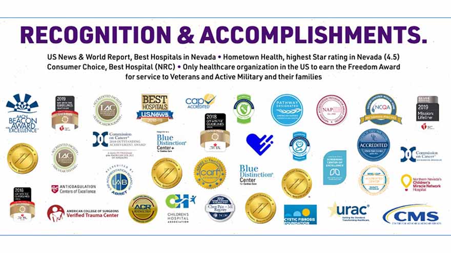 recognition and accomplishments for renown health